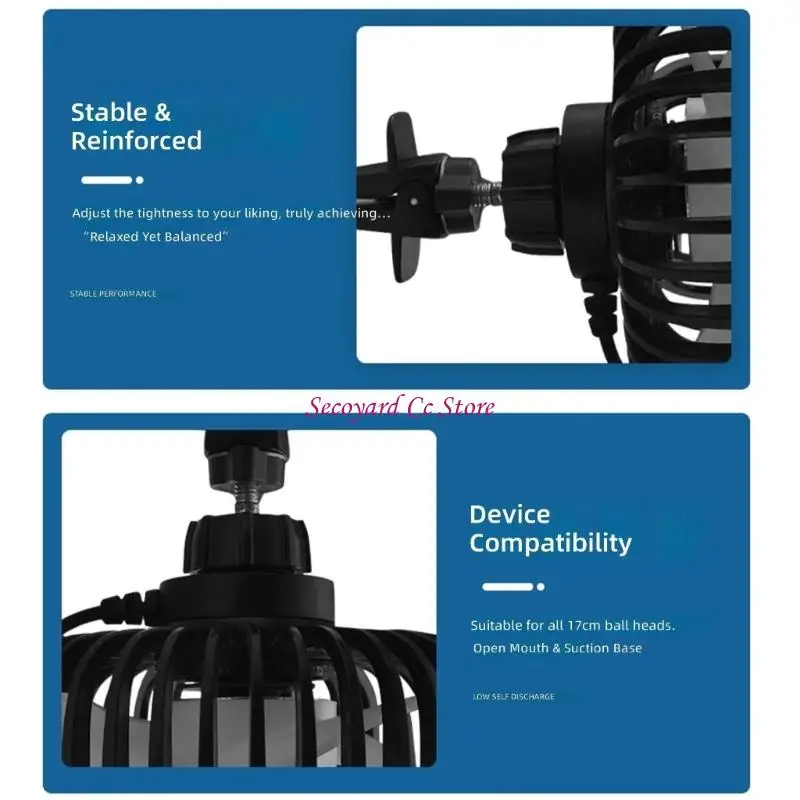 N3UC Small 3 Speed USB Electric Fan For Automotive Use With Easy Installation
N3UC Small 3 Speed USB Electric Fan For Automotive Use With Easy Installation