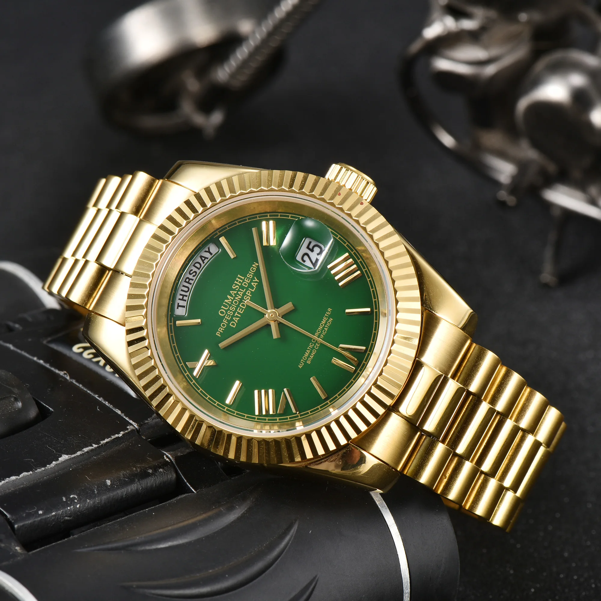 39mm/36mm case watch men's watch sapphire glass automatic mechanical luxury watch stainless steel case for Miyota 8285 Movement
39mm/36mm case watch men's watch sapphire glass automatic mechanical luxury watch stainless steel case for Miyota 8285 Movement