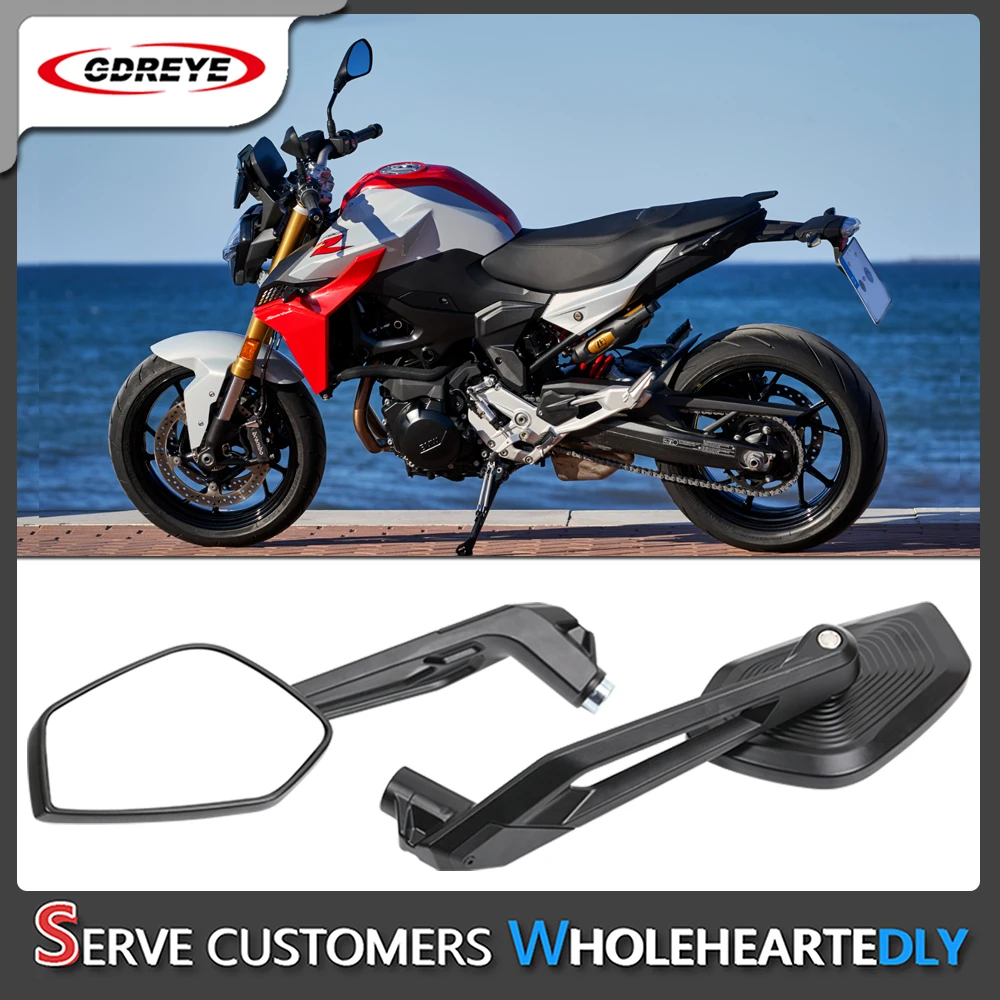 For BMW F900R F900XR 2020-2024 NEW CNC aluminium Motorcycle F900XR Left And Right Rearview Mirror Motorbike Side Mirrors
For BMW F900R F900XR 2020-2024 NEW CNC aluminium Motorcycle F900XR Left And Right Rearview Mirror Motorbike Side Mirrors