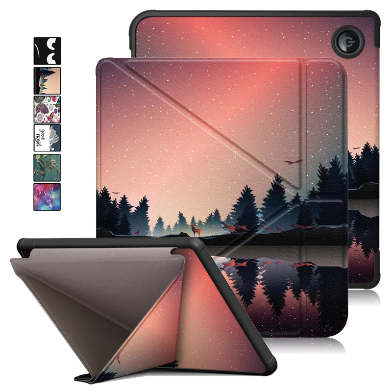 Умный чехол-книжка из искусственной кожи для Kobo Libra Color Чехол 7 дюймов
Умный чехол-книжка из искусственной кожи для Kobo Libra Color Чехол 7 дюймов