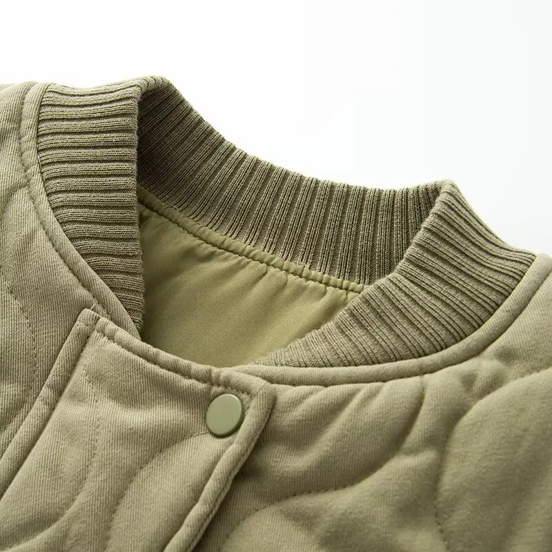 JNLEAOG Faionable Loose Pilot Jaet Хлопковое пальто Женское уличное длинное свековое пальто на молнии круглого цвета Ne Цвет Осенняя новинка ...
JNLEAOG Faionable Loose Pilot Jaet Хлопковое пальто Женское уличное длинное свековое пальто на молнии круглого цвета Ne Цвет Осенняя новинка ...