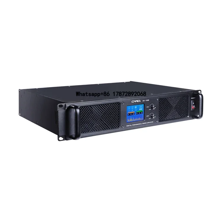 High Quality Professional Audio Amplifier Digital Class D 2 Channel with Display
High Quality Professional Audio Amplifier Digital Class D 2 Channel with Display
