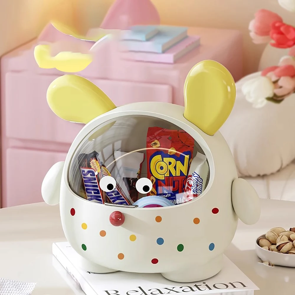 Desktop Rabbit Storage Box Desk Organizer Bin Cute Student Girls Hair Accessories Stationary Storage Kawaii Storage Rack
Desktop Rabbit Storage Box Desk Organizer Bin Cute Student Girls Hair Accessories Stationary Storage Kawaii Storage Rack