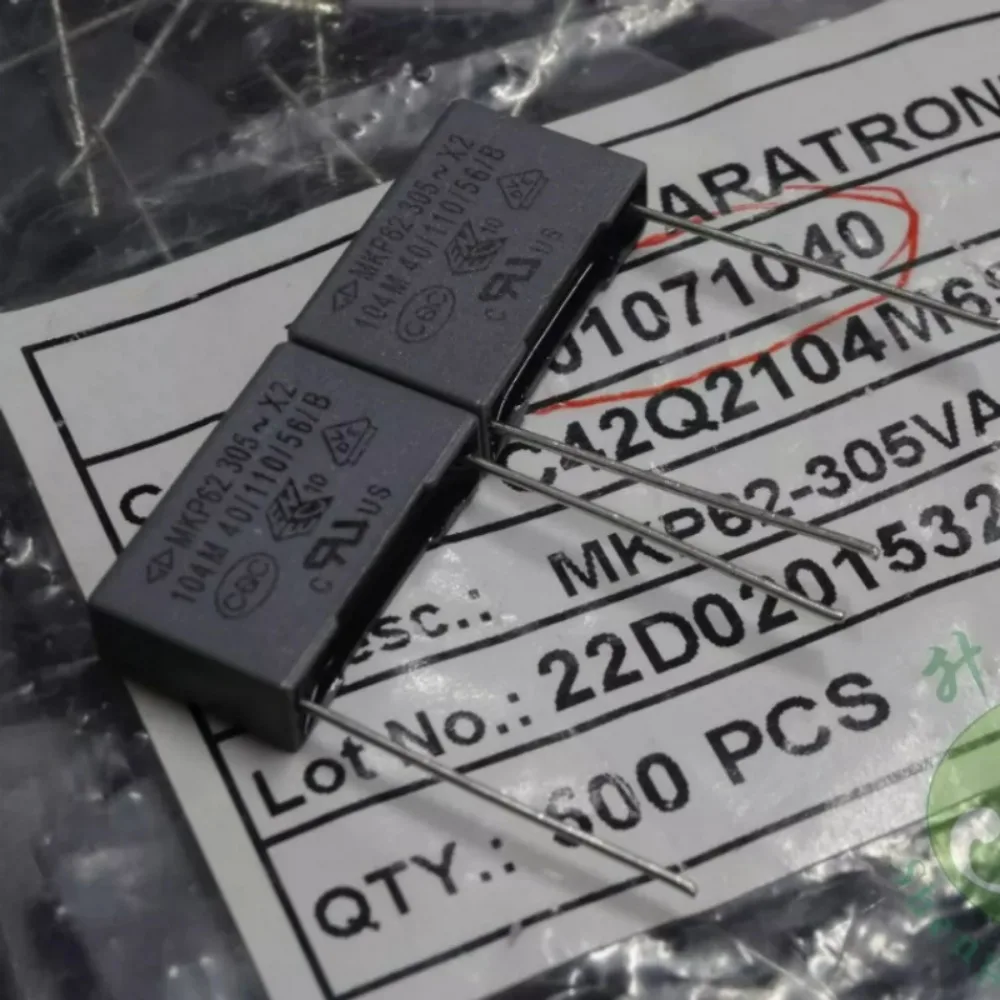 20pcs/lot Fara MKP62 0.1uf 305vAC 100nf u1 104 Brand New 15mm Film Capacitor C42Q2104M6SC000
20pcs/lot Fara MKP62 0.1uf 305vAC 100nf u1 104 Brand New 15mm Film Capacitor C42Q2104M6SC000