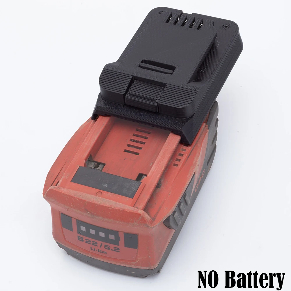Battery Convert Adapter for Hilti B22 22V Volt CPC Lithium to for Aldi FERREX 20V Power Drill Tool Accessories (No Battery)
Battery Convert Adapter for Hilti B22 22V Volt CPC Lithium to for Aldi FERREX 20V Power Drill Tool Accessories (No Battery)