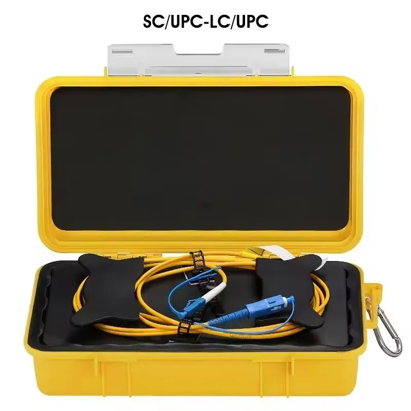 High Quality SC/UPC-LC/UPC Fiber Optic Cable Extension Line SM 150M 300M 500M 1KM OTDR test Extension Cord OTDR Cable
High Quality SC/UPC-LC/UPC Fiber Optic Cable Extension Line SM 150M 300M 500M 1KM OTDR test Extension Cord OTDR Cable