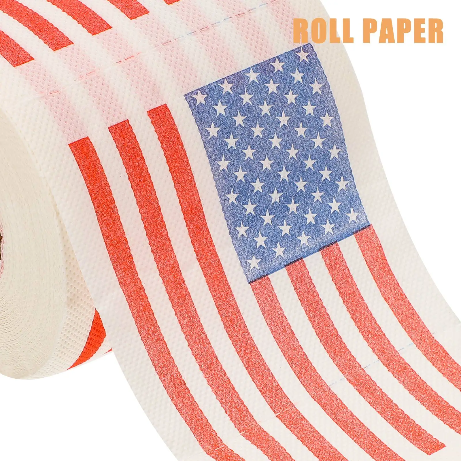 2 Rolls National Flag Printed Toilet Paper Us American Flags Bathroom Tissue Independence Day Automatic Public
2 Rolls National Flag Printed Toilet Paper Us American Flags Bathroom Tissue Independence Day Automatic Public
