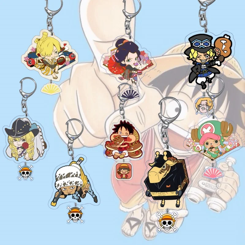Acrylic Key Buckle for One Piece Monkey D. Luffy Sanji Roronoa Zoro Tony Chopper Anime Peripheral Self-Made Transparent Pendant
Acrylic Key Buckle for One Piece Monkey D. Luffy Sanji Roronoa Zoro Tony Chopper Anime Peripheral Self-Made Transparent Pendant