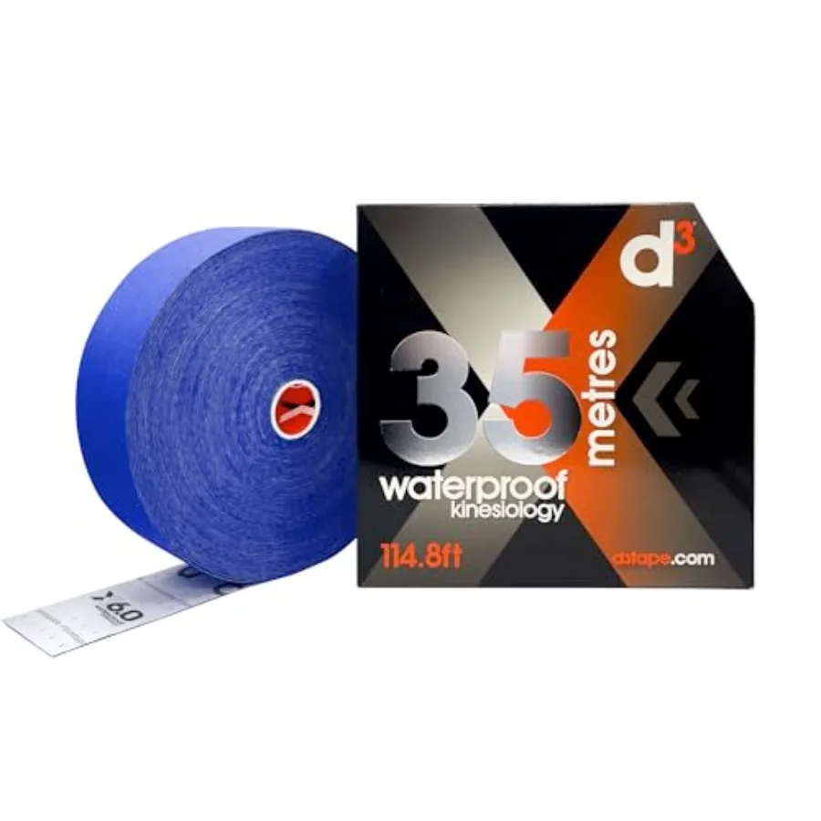 X35 Extra Long Xtreme Waterproof Sweatproof Kinesiology Tape Roll - 2in x 115Feet Latex-Free Hypoallergenic Joint Muscle Sports
X35 Extra Long Xtreme Waterproof Sweatproof Kinesiology Tape Roll - 2in x 115Feet Latex-Free Hypoallergenic Joint Muscle Sports