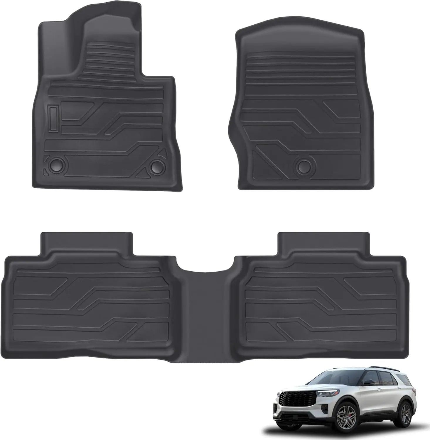 Коврики подходят для Ford Explorer 6 и 7 мест 2020-2026, подкладка на заказ, 1-й и 2-й рядный, для Explorer Active/ST-Line/ST/Platinum/XLT
Коврики подходят для Ford Explorer 6 и 7 мест 2020-2026, подкладка на заказ, 1-й и 2-й рядный, для Explorer Active/ST-Line/ST/Platinum/XLT