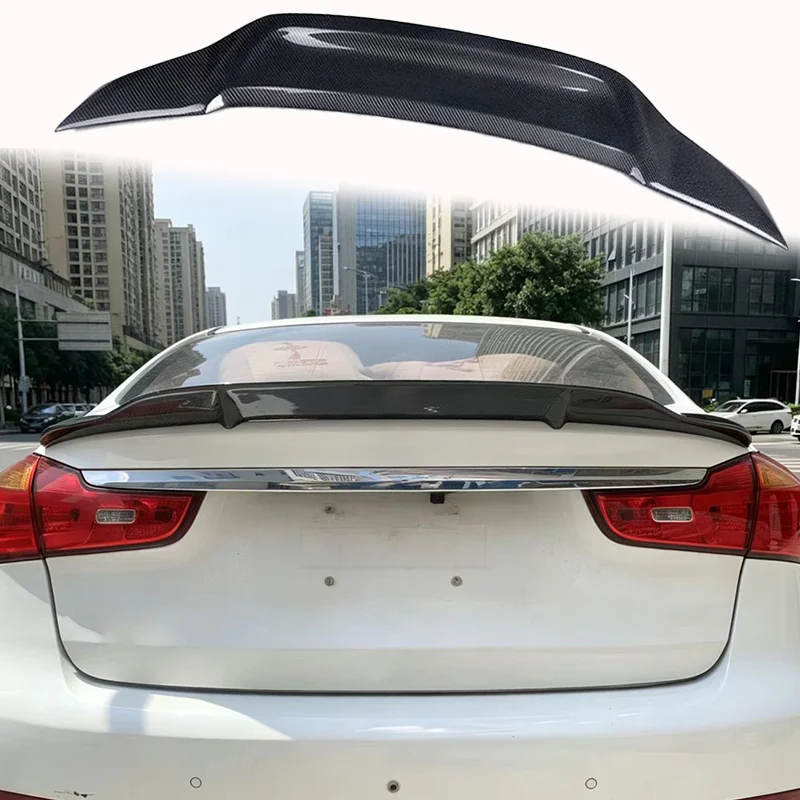Suitable for the 2011-2015 Kia K3 tail wing 100% pure carbon fiber rear trunk lip cover R-type spoiler
Suitable for the 2011-2015 Kia K3 tail wing 100% pure carbon fiber rear trunk lip cover R-type spoiler