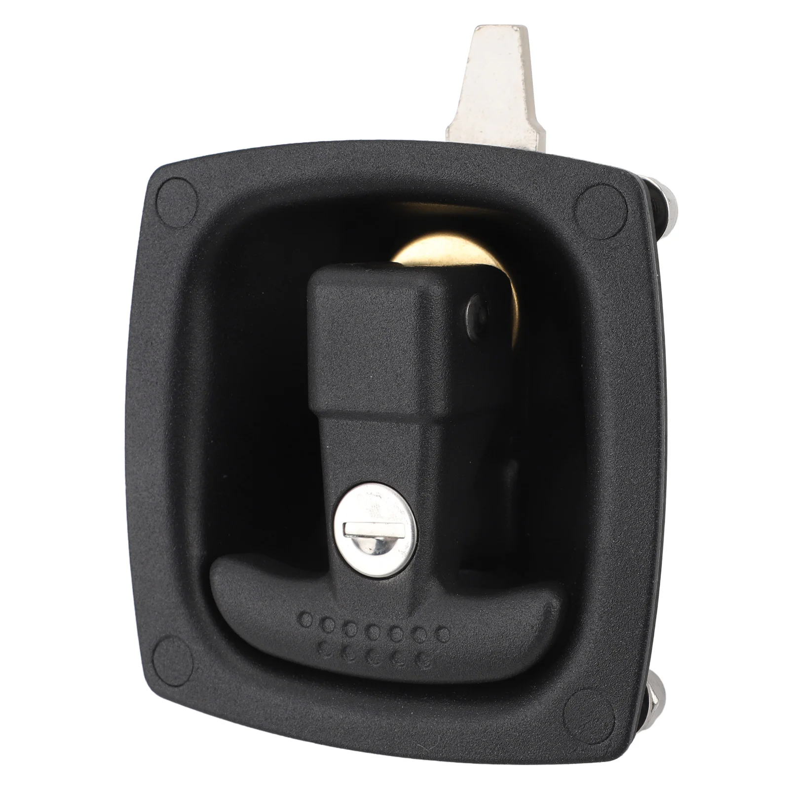 Защелка с Т-образной ручкой, черный цинковый сплав, Т-образный ящик для инструментов, складной замок с ручкой и двумя ключами, замки для ящиков для инструментов типа T
Защелка с Т-образной ручкой, черный цинковый сплав, Т-образный ящик для инструментов, складной замок с ручкой и двумя ключами, замки для ящиков для инструментов типа T