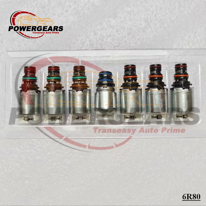 6R80 Brand New 7PCS Transmission Valve Body Solenoids Kit Fits For Ford Explorer Ranger Mustang Transit Everest F-150 2011-2017
6R80 Brand New 7PCS Transmission Valve Body Solenoids Kit Fits For Ford Explorer Ranger Mustang Transit Everest F-150 2011-2017