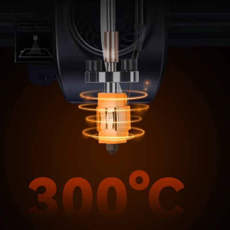 Для Creality K1C/K1 MAX обновленный комплект Hotend, комплект керамических нагревательных блоков, 0,4 мм, быстросменное сопло из закаленной стали, высокая проточная печать
Для Creality K1C/K1 MAX обновленный комплект Hotend, комплект керамических нагревательных блоков, 0,4 мм, быстросменное сопло из закаленной стали, высокая проточная печать