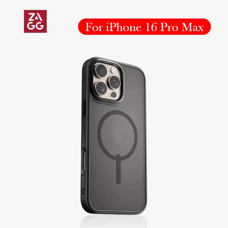 ZAGG Magnetic Case For iPhone 16 Pro Max Wireless Charging Back Cover Shell
ZAGG Magnetic Case For iPhone 16 Pro Max Wireless Charging Back Cover Shell