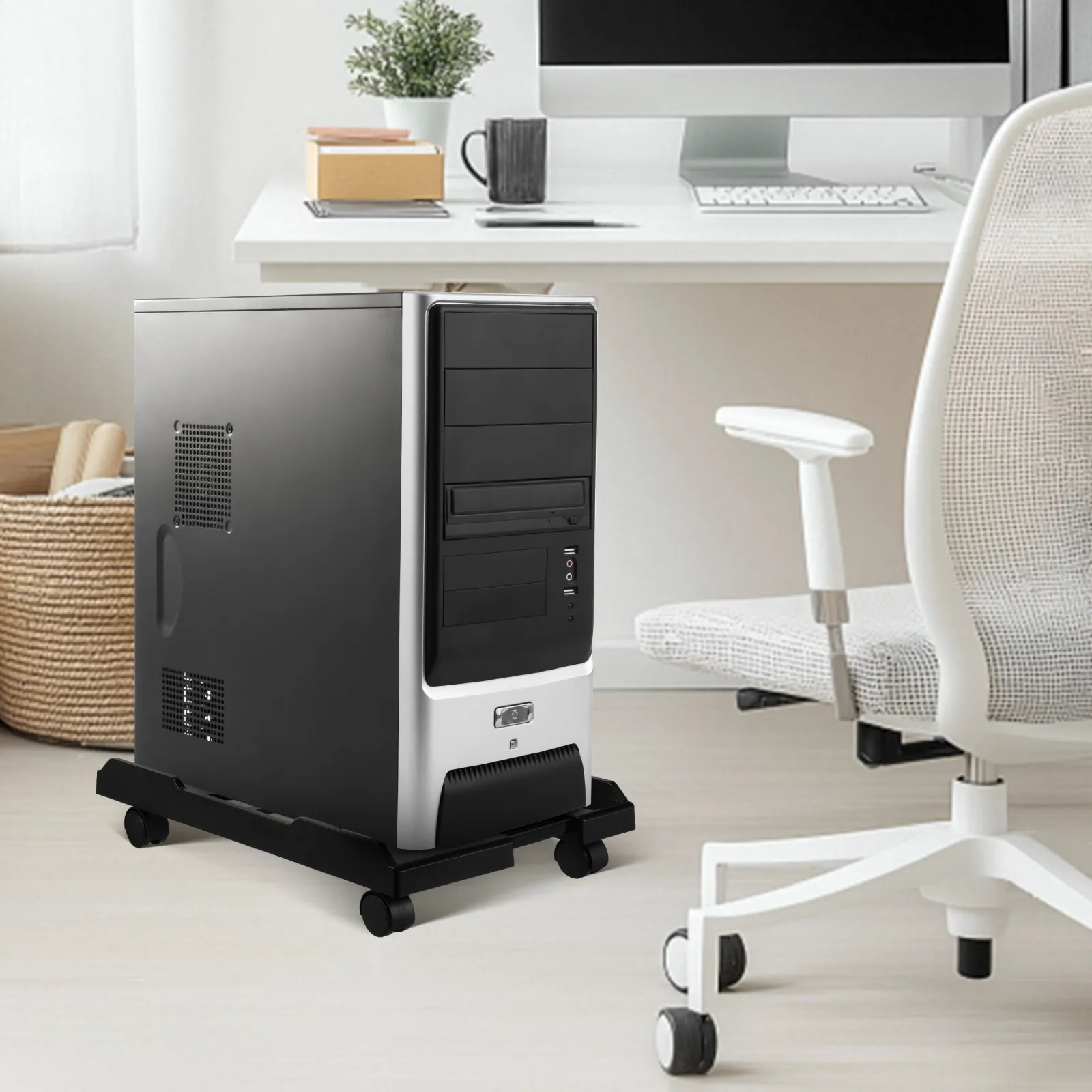 Adjustable Telescopic Computer Tower Stand with Wheels for Under Desk Mobile CPU Floor Stand Office Home School Desktop Pc
Adjustable Telescopic Computer Tower Stand with Wheels for Under Desk Mobile CPU Floor Stand Office Home School Desktop Pc