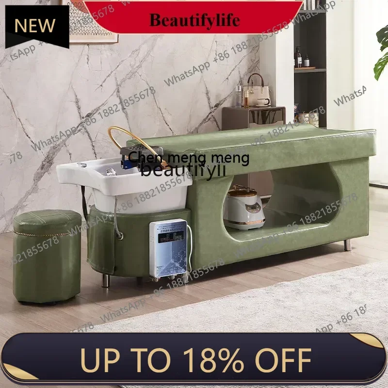 Massage head treatment bed Barber shop Water heater Constant temperature water circulation fumigation Thai shampoo bed
Massage head treatment bed Barber shop Water heater Constant temperature water circulation fumigation Thai shampoo bed