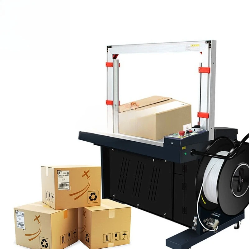 New automatic strapping machine PP pet belt strapping machine carton strapping machine
New automatic strapping machine PP pet belt strapping machine carton strapping machine