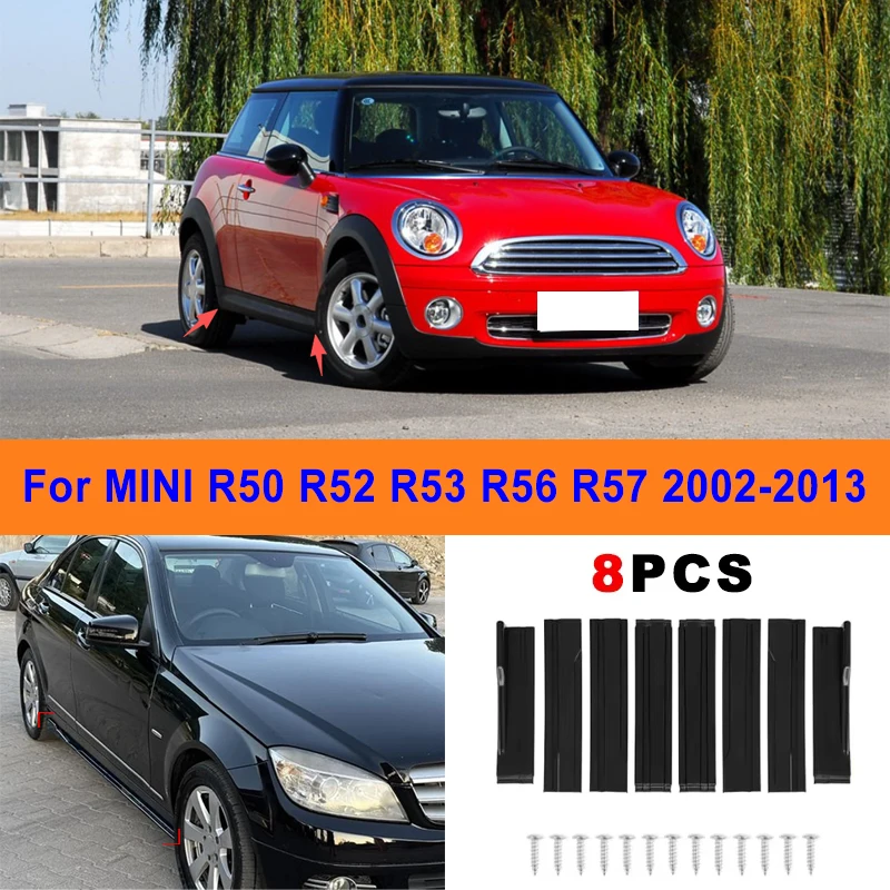 8Pcs Extended Side Skirt Splitters For MINI R50 R52 R53 R56 R57 2002-2013 2003 Sport Side Spoiler Bumper Lip Exterior Body Kit
8Pcs Extended Side Skirt Splitters For MINI R50 R52 R53 R56 R57 2002-2013 2003 Sport Side Spoiler Bumper Lip Exterior Body Kit