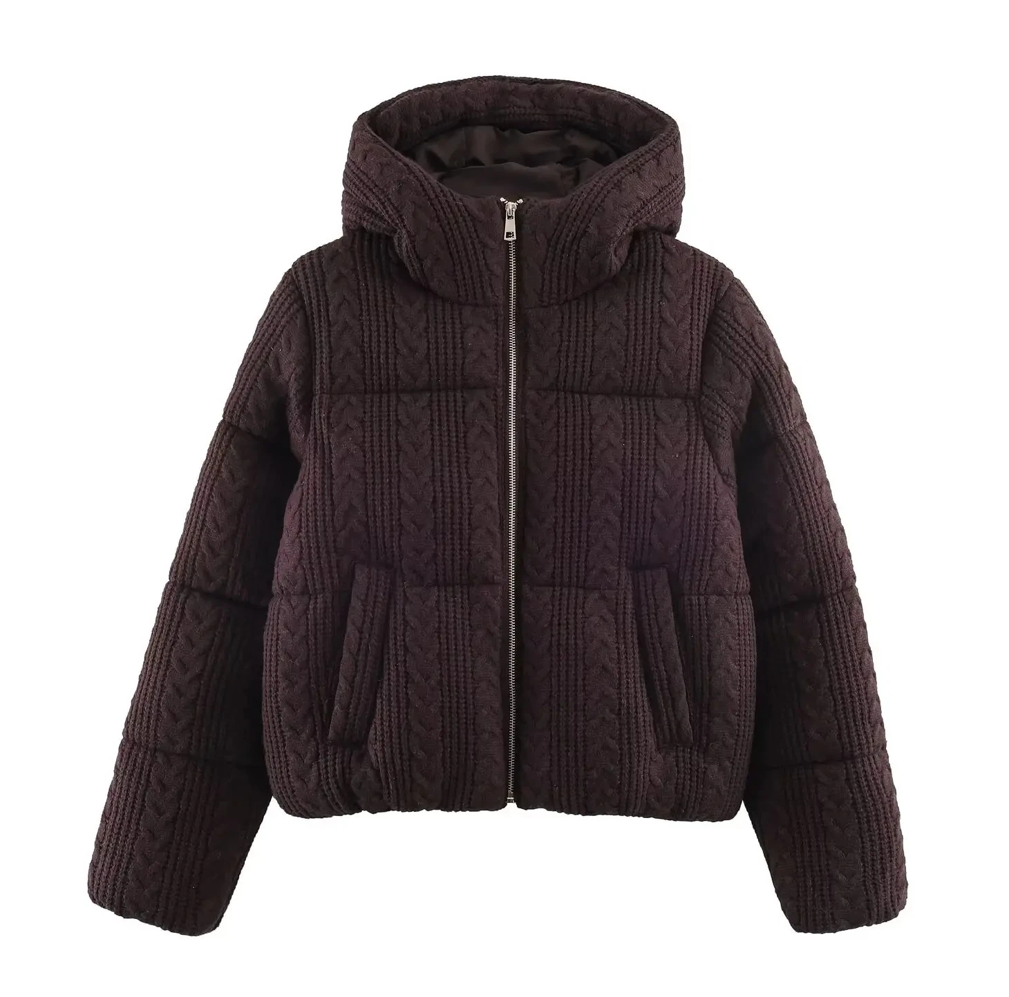 Winter Women Chic Casual Solid Color Jacket Long Sleeves Zipper Hooded Short Parka Coat Outerwear
Winter Women Chic Casual Solid Color Jacket Long Sleeves Zipper Hooded Short Parka Coat Outerwear