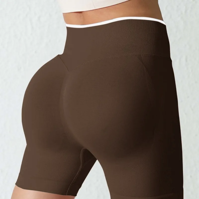 Бесшовные шорты для йоги с цветными блоками, 3-дюймовые шорты с переплетенными краями для тренировок в тренажерном зале, фитнеса, подтяжки ягодиц, персиковые шорты для бега с круглыми ягодицами
Бесшовные шорты для йоги с цветными блоками, 3-дюймовые шорты с переплетенными краями для тренировок в тренажерном зале, фитнеса, подтяжки ягодиц, персиковые шорты для бега с круглыми ягодицами