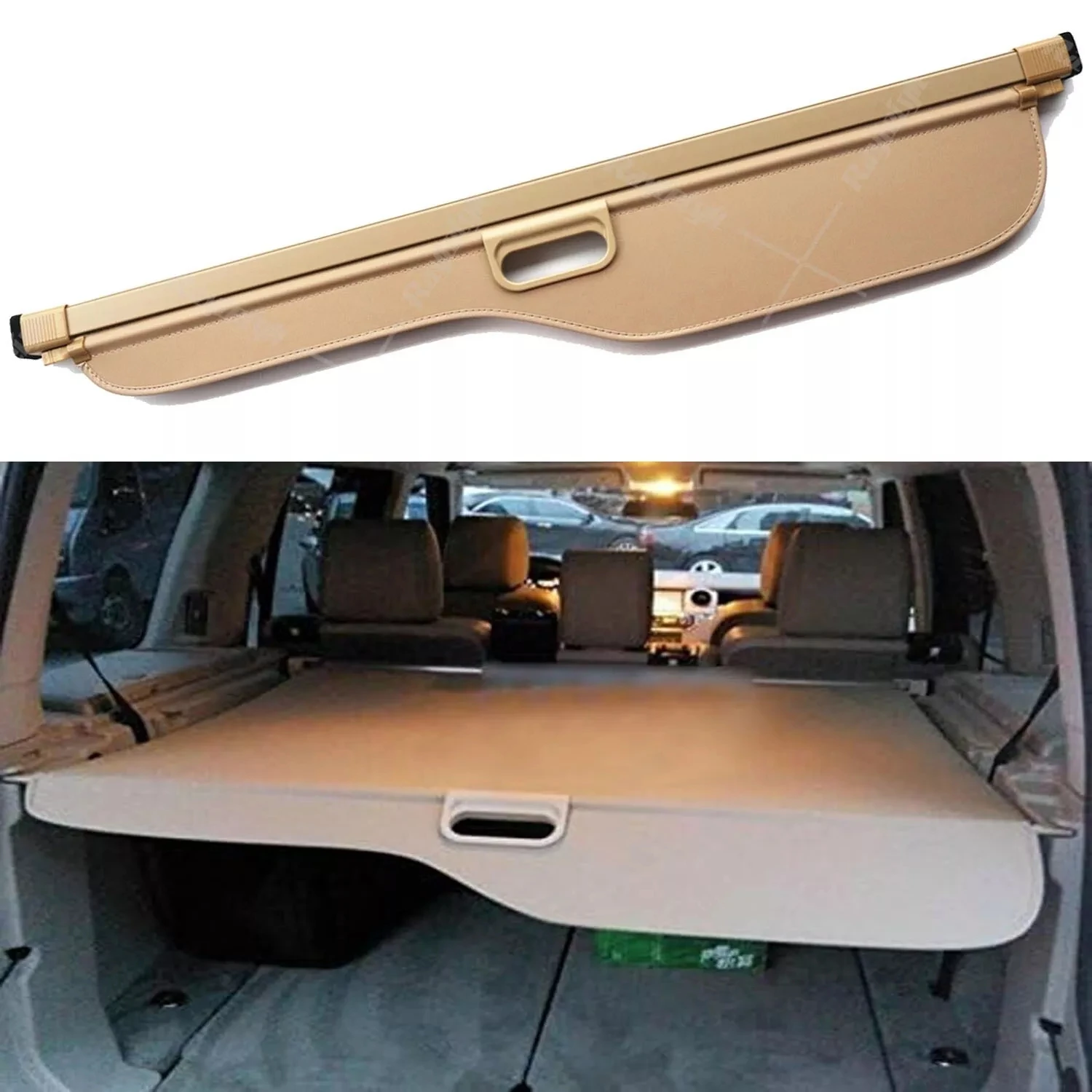 Retractable Cargo Cover For Land Rover LR3 LR4 2005-2016 Rear Cargo Cover Lid Security Shade Luggage Privacy Shield Beige
Retractable Cargo Cover For Land Rover LR3 LR4 2005-2016 Rear Cargo Cover Lid Security Shade Luggage Privacy Shield Beige