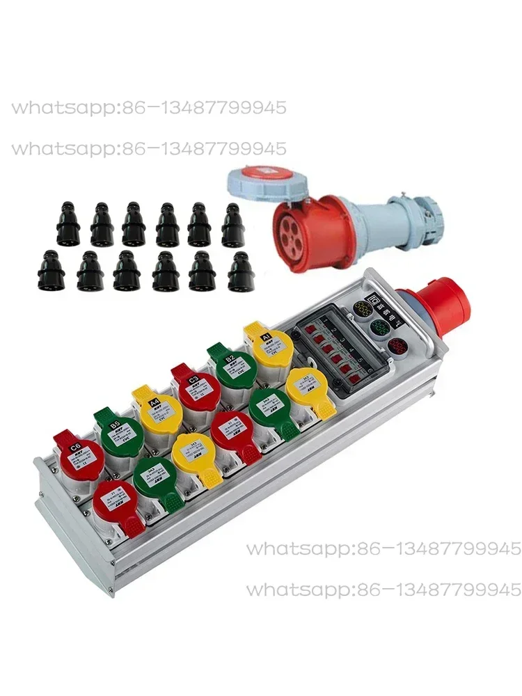 63A aviation plug-in power supply through box small electrical box portable stage lighting large screen wiring distribution box
63A aviation plug-in power supply through box small electrical box portable stage lighting large screen wiring distribution box