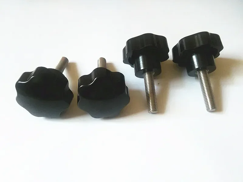 1Best 2Pcs M6 304 Stainless Steel Seven-star Plastic Head Screw Plum Blossom Rubber Screws Star Handle knob Bolt Black D30mm
1Best 2Pcs M6 304 Stainless Steel Seven-star Plastic Head Screw Plum Blossom Rubber Screws Star Handle knob Bolt Black D30mm