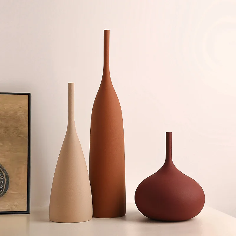 Jingdezhen Handmade Brushed Ceramic Vase Vintage Wabi-Sabi Home Living Room Morandi Decorative Ornament
Jingdezhen Handmade Brushed Ceramic Vase Vintage Wabi-Sabi Home Living Room Morandi Decorative Ornament