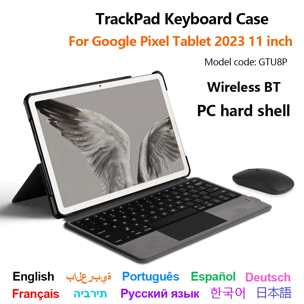 Keyboard Case For Google PIxel Tablet 2023 11" Bluetooth Keyboard Stand Cover Korean Portuguese Hebrew German Spanish Russian
Keyboard Case For Google PIxel Tablet 2023 11" Bluetooth Keyboard Stand Cover Korean Portuguese Hebrew German Spanish Russian