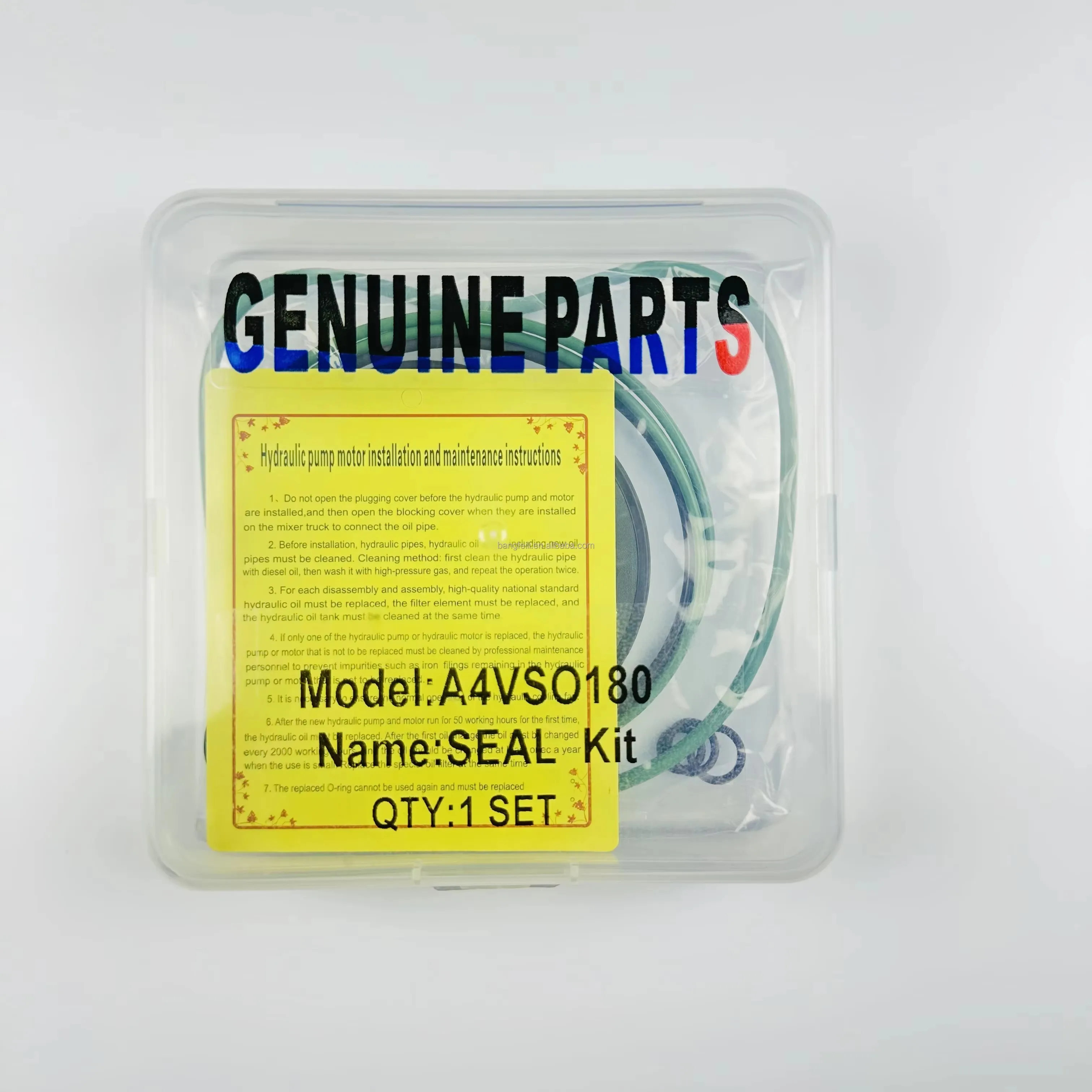 Rexroth Hydraulic pump repair seal kits A4VSO180 for sale
Rexroth Hydraulic pump repair seal kits A4VSO180 for sale