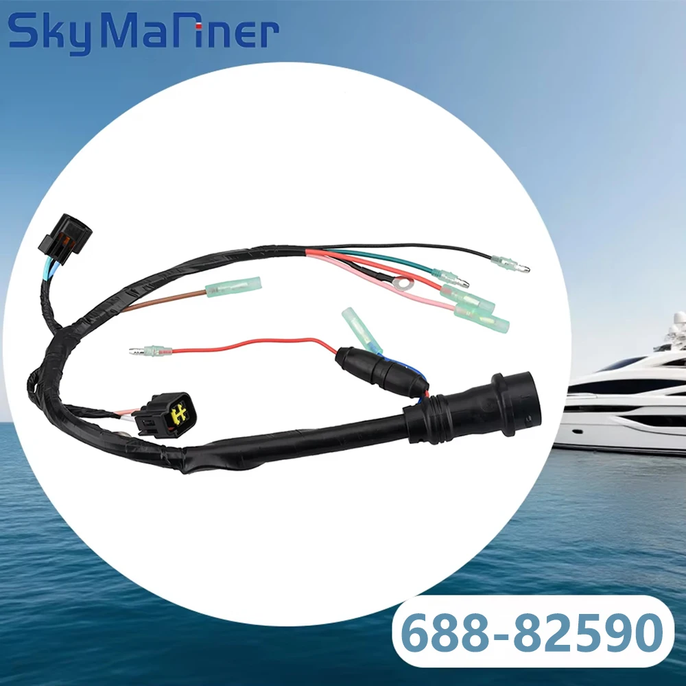 Wire Harness Assy 10 Pins 688-82590 for yamaha 2T 50HP 75HP 85HP Outboard Motor 688-82590-17-00 688-82590-14-00 688-82590-15-00
Wire Harness Assy 10 Pins 688-82590 for yamaha 2T 50HP 75HP 85HP Outboard Motor 688-82590-17-00 688-82590-14-00 688-82590-15-00