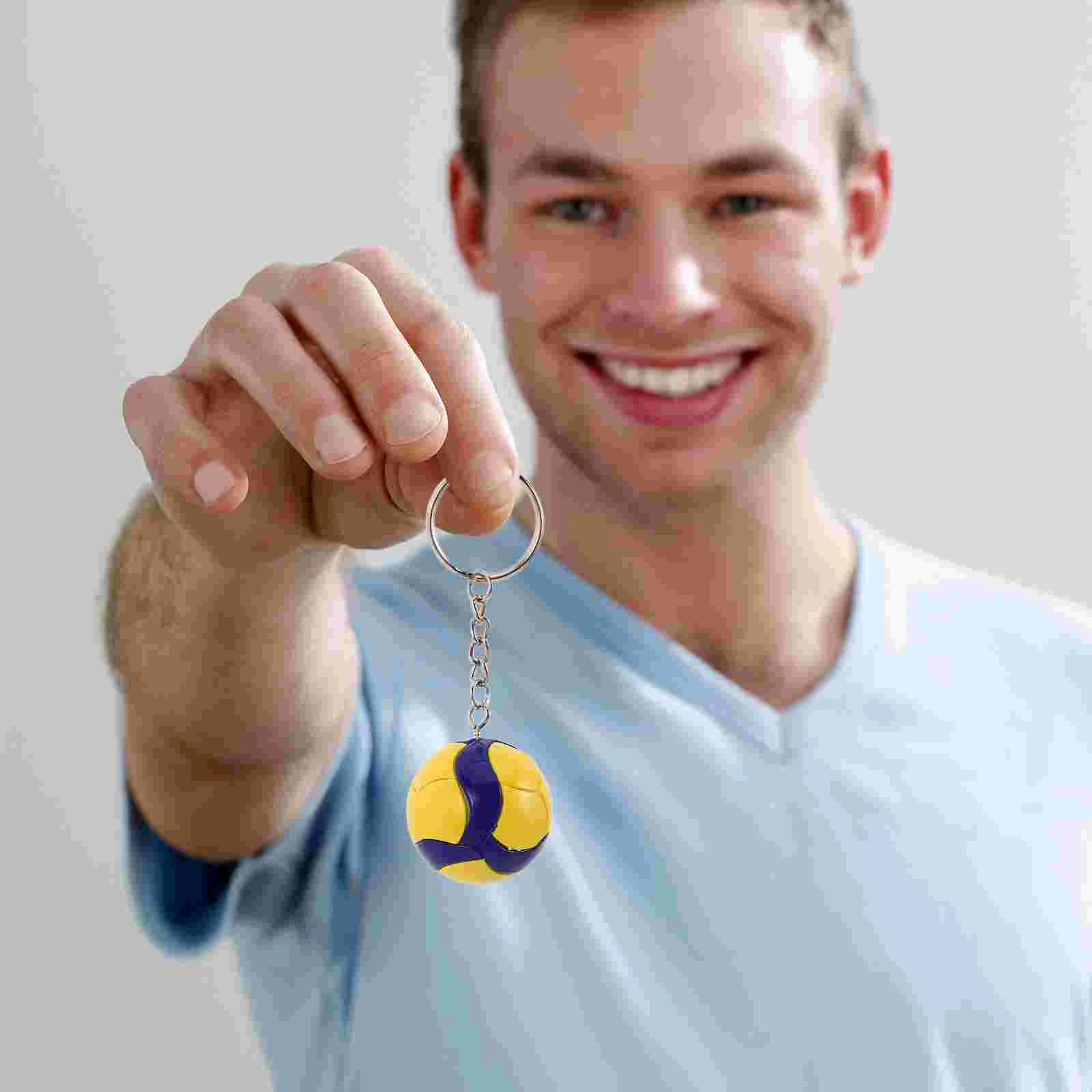 Volleyball Keychain Mini Volleyball Ornament Sports Themed Party Supplies For Backpacks Gym Bags Purses
Volleyball Keychain Mini Volleyball Ornament Sports Themed Party Supplies For Backpacks Gym Bags Purses