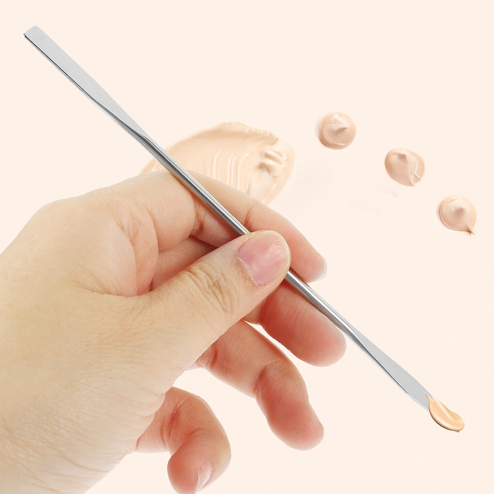 5Pcs Spatula Stainless Steel Mixing Rods for Makeup Nail Art Pigments Stirring Tool Professional Metal Applicator
5Pcs Spatula Stainless Steel Mixing Rods for Makeup Nail Art Pigments Stirring Tool Professional Metal Applicator