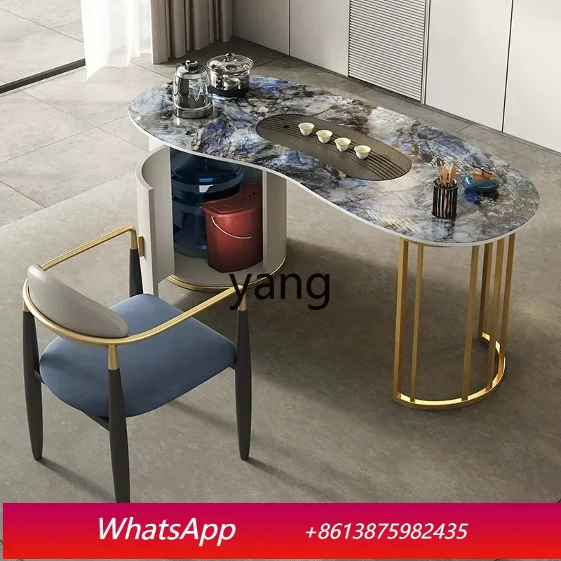 MM simple tea table and chair combination office small apartment high-end rock slab Kung Fu tea
MM simple tea table and chair combination office small apartment high-end rock slab Kung Fu tea