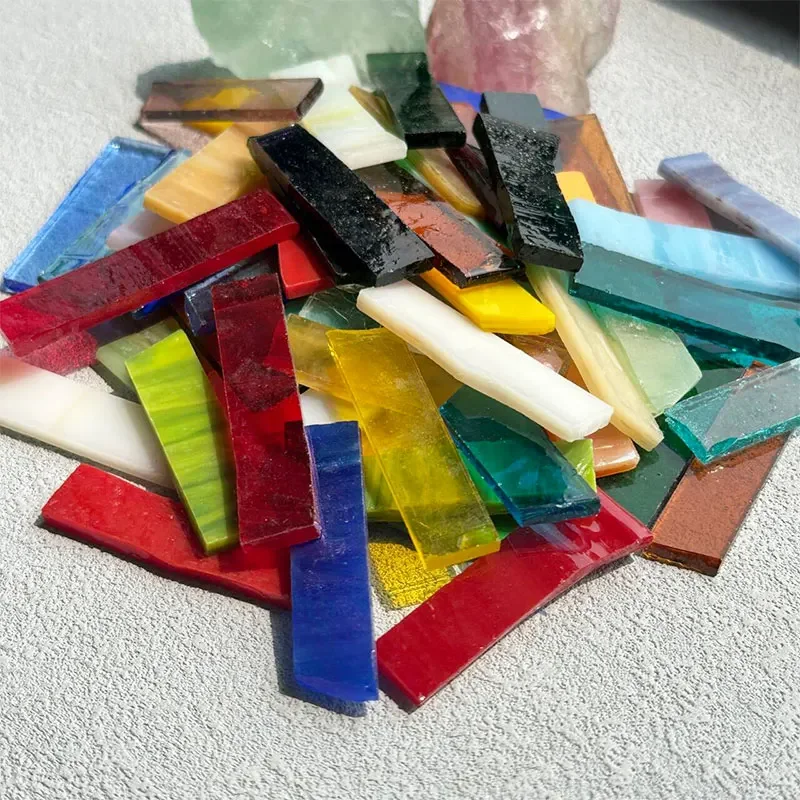 100g Clear Glass Mosaic Tiles Multi Color Mosaic Piece DIY Mosaic Making Stones for Craft Hobby Arts Home Wall Decoration arte
100g Clear Glass Mosaic Tiles Multi Color Mosaic Piece DIY Mosaic Making Stones for Craft Hobby Arts Home Wall Decoration arte