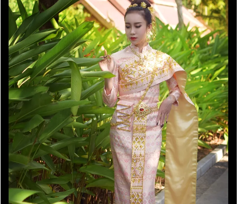 Customized Thai Traditional Costume Birthday Party Dress Long Sleeve Welcome Dress Stage Photography
Customized Thai Traditional Costume Birthday Party Dress Long Sleeve Welcome Dress Stage Photography
