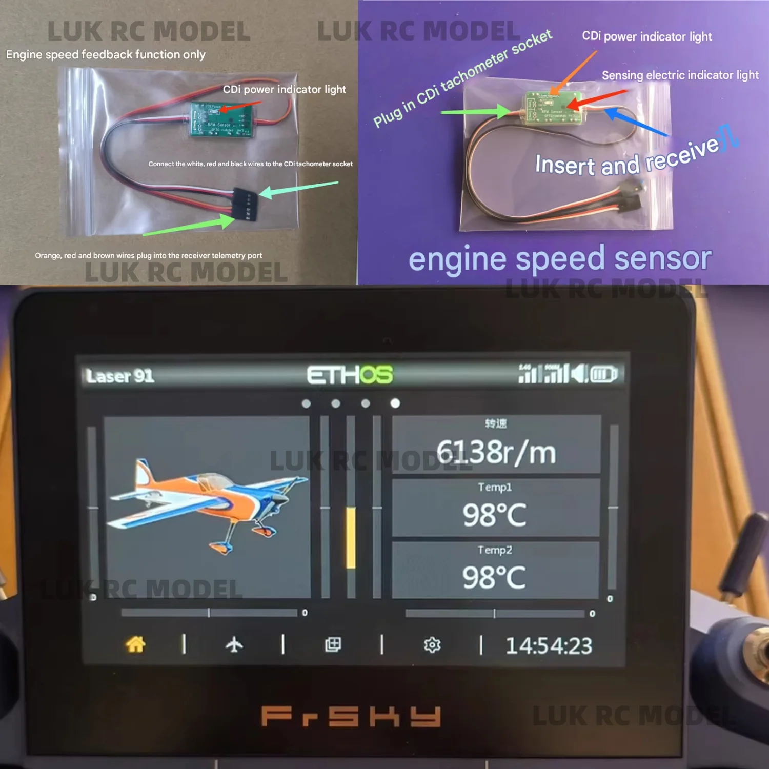 Датчик температуры Frsky Rpm для X18 X20 XE TDR6 TDR12 1/14 RC Модель Гидравлический экскаватор 1/10 Грузовик-погрузчик Оподольщик DIY Часть
Датчик температуры Frsky Rpm для X18 X20 XE TDR6 TDR12 1/14 RC Модель Гидравлический экскаватор 1/10 Грузовик-погрузчик Оподольщик DIY Часть