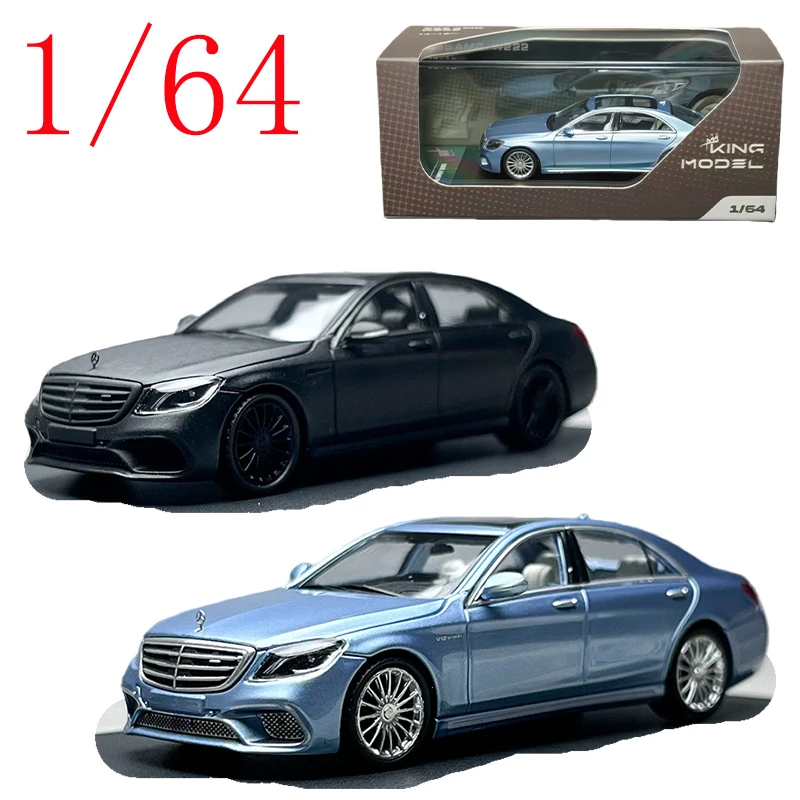 KINGMODEL Diecast 1/64 Scale Mercedes Benz S65 AMG W222 Sedan Car Model Alloy Mercedes Benz S65 AMG W222 Toy Car Model
KINGMODEL Diecast 1/64 Scale Mercedes Benz S65 AMG W222 Sedan Car Model Alloy Mercedes Benz S65 AMG W222 Toy Car Model
