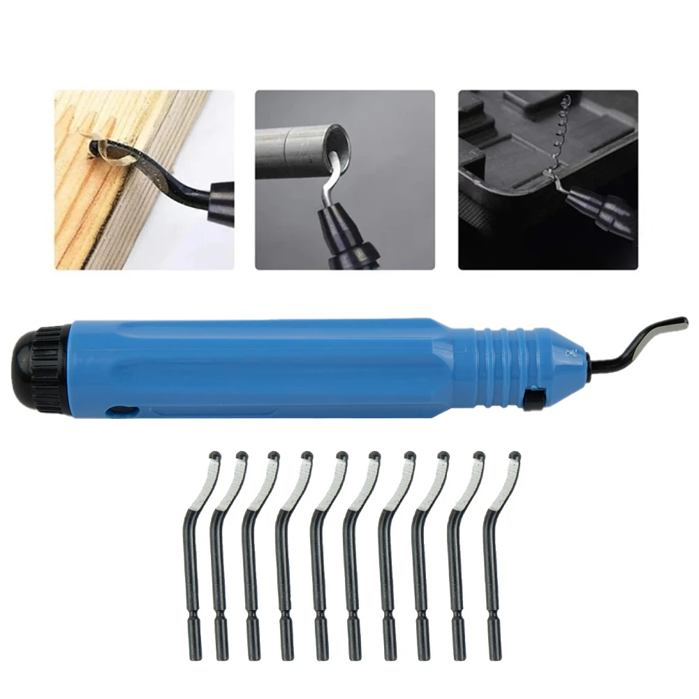 2 Piece Chamfering and Deburring Tool Set with Push Button Quick Blade Replacement for Use on Multiple Material Types and Shapes
2 Piece Chamfering and Deburring Tool Set with Push Button Quick Blade Replacement for Use on Multiple Material Types and Shapes