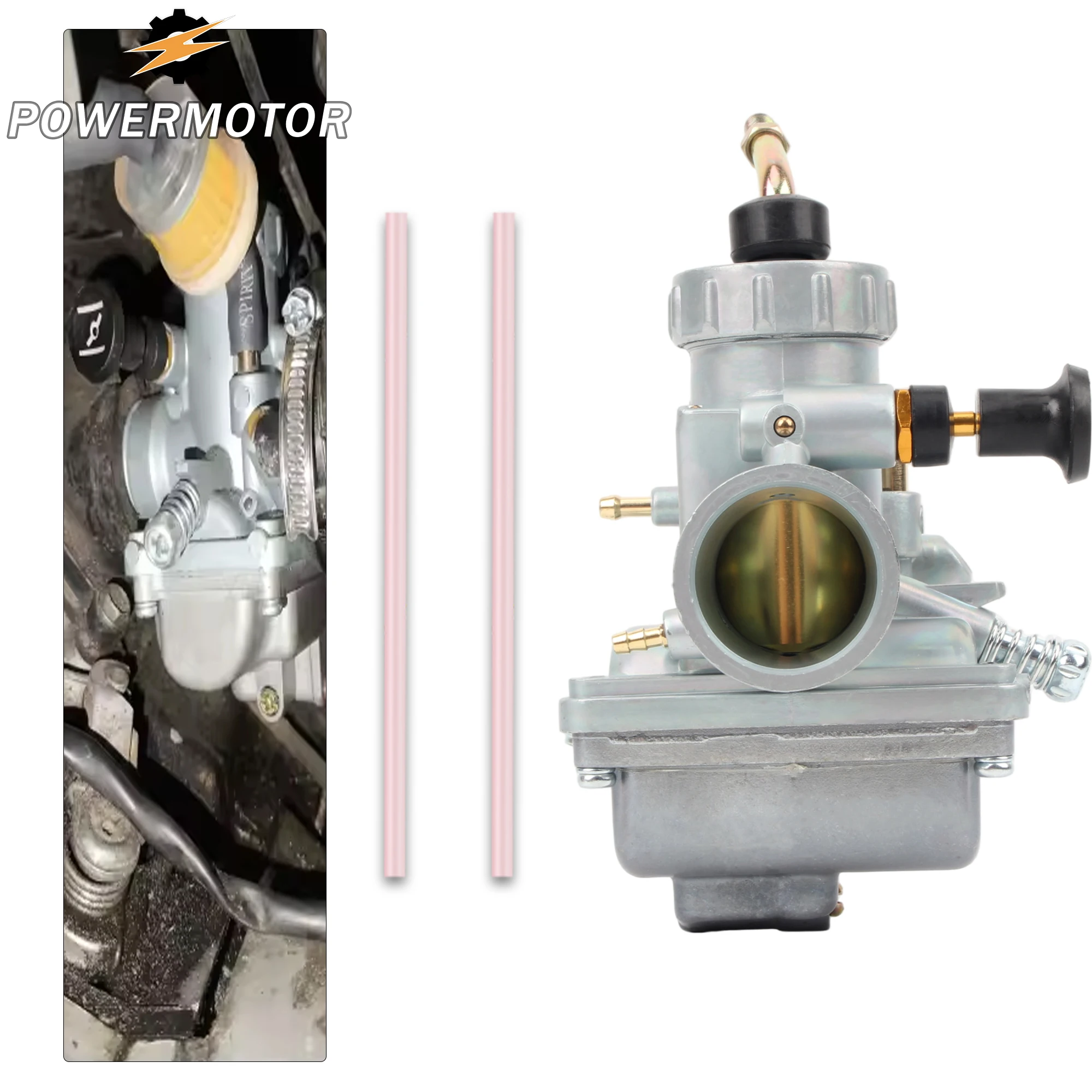 28mm For Mikuni VM24 Carburetor For Yamaha DT125 DT 125 Suzuki TZR125 RM65 RM80 RM85 DT175 RX125 Motorcycle 2-Stroke Carb Parts
28mm For Mikuni VM24 Carburetor For Yamaha DT125 DT 125 Suzuki TZR125 RM65 RM80 RM85 DT175 RX125 Motorcycle 2-Stroke Carb Parts