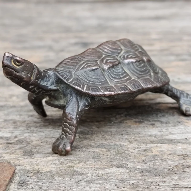 Antique Solid Turtle Turtle Desktop Decoration Purple Copper Plated Turtle Longevity Turtle Tea Ceremony Table Decoration Turtle
Antique Solid Turtle Turtle Desktop Decoration Purple Copper Plated Turtle Longevity Turtle Tea Ceremony Table Decoration Turtle