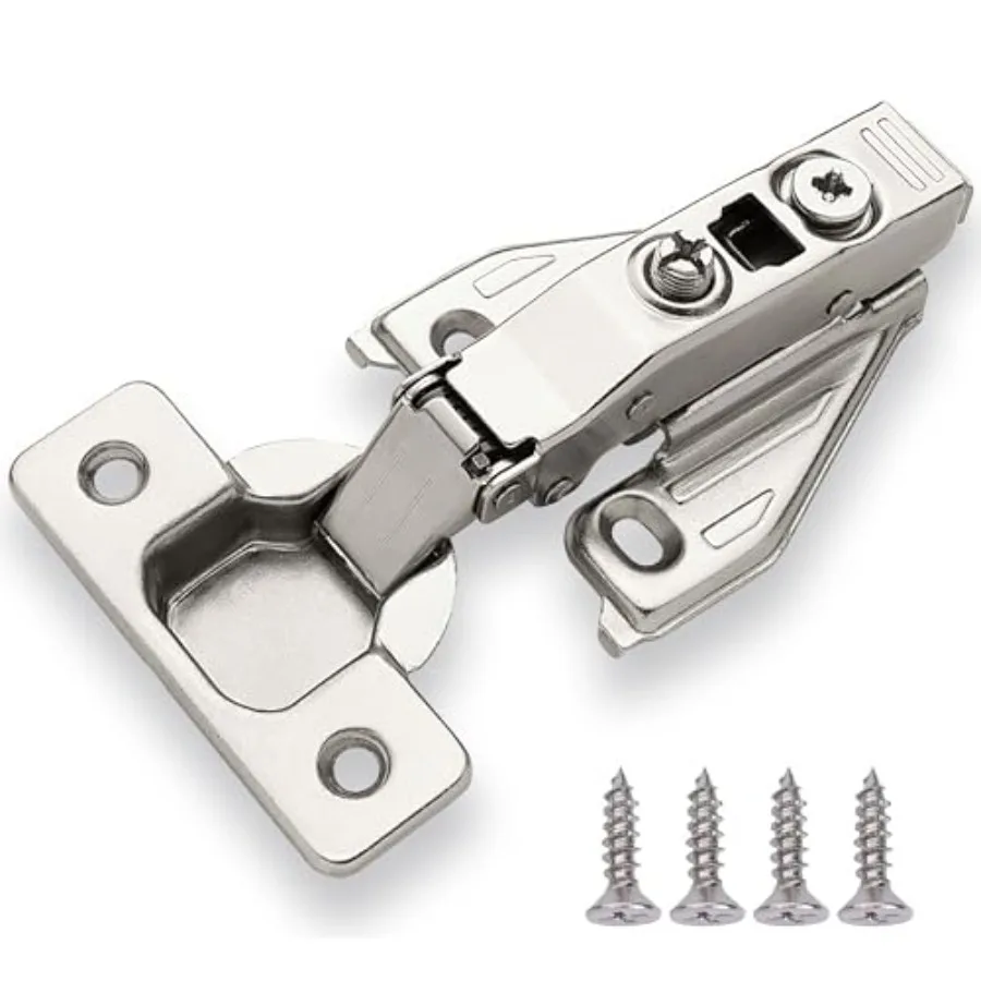 PCS Full Overlay Soft Close Cabinet Hinges for Kitchen Cabinets - 5° Face Frame Concealed Cabinet Door Hinge -3 Way Adjustabili
PCS Full Overlay Soft Close Cabinet Hinges for Kitchen Cabinets - 5° Face Frame Concealed Cabinet Door Hinge -3 Way Adjustabili