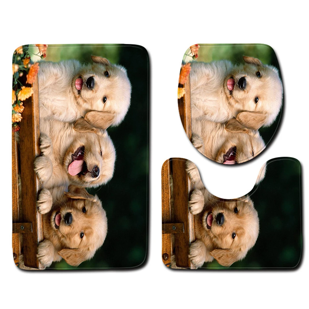 Pet Cat Dog Bathroom Decor Pet Cute cat dog animal Bathroom non-slip Carpet Foot Mat Toilet Mat Home Decor
Pet Cat Dog Bathroom Decor Pet Cute cat dog animal Bathroom non-slip Carpet Foot Mat Toilet Mat Home Decor