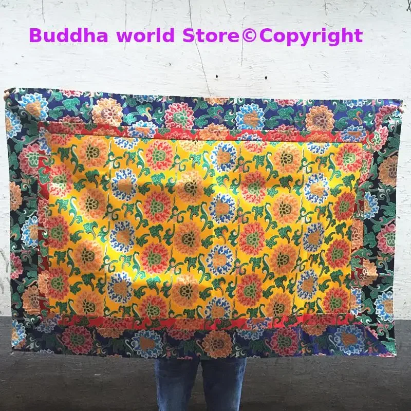 Wholesale Buddhist supply Tibet family Buddhism Temple Auspicious Buddha statue Altar cover Ethnic Table cloth curtain 150cm M8
Wholesale Buddhist supply Tibet family Buddhism Temple Auspicious Buddha statue Altar cover Ethnic Table cloth curtain 150cm M8