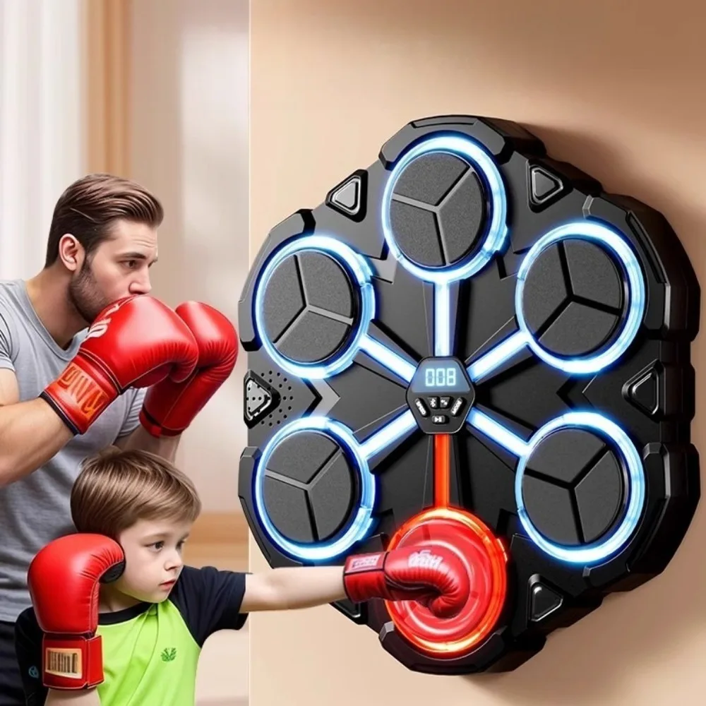 Умное подключение Bluetooth, музыкальный тренажер для бокса, детская реакция, домашняя мишень, тренировочное устройство Sanda
Умное подключение Bluetooth, музыкальный тренажер для бокса, детская реакция, домашняя мишень, тренировочное устройство Sanda