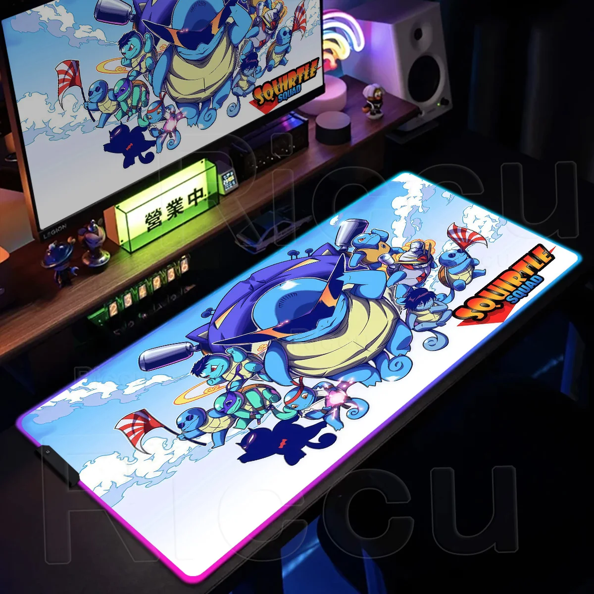 RGB Anime XXL P-pokemon Squirtle Mouse Pad Pc Gamer Keyboard Kawaii Large Mouse Pad LED Glowing Rubber Gaming Computer TableMats
RGB Anime XXL P-pokemon Squirtle Mouse Pad Pc Gamer Keyboard Kawaii Large Mouse Pad LED Glowing Rubber Gaming Computer TableMats