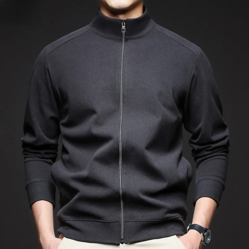 Warm Windproof Fce Lined Jaet Men's Spring Autumn Stand Fit Outdoor Sle Zipper Closure Long Sve Stand Collar Jaet
Warm Windproof Fce Lined Jaet Men's Spring Autumn Stand Fit Outdoor Sle Zipper Closure Long Sve Stand Collar Jaet