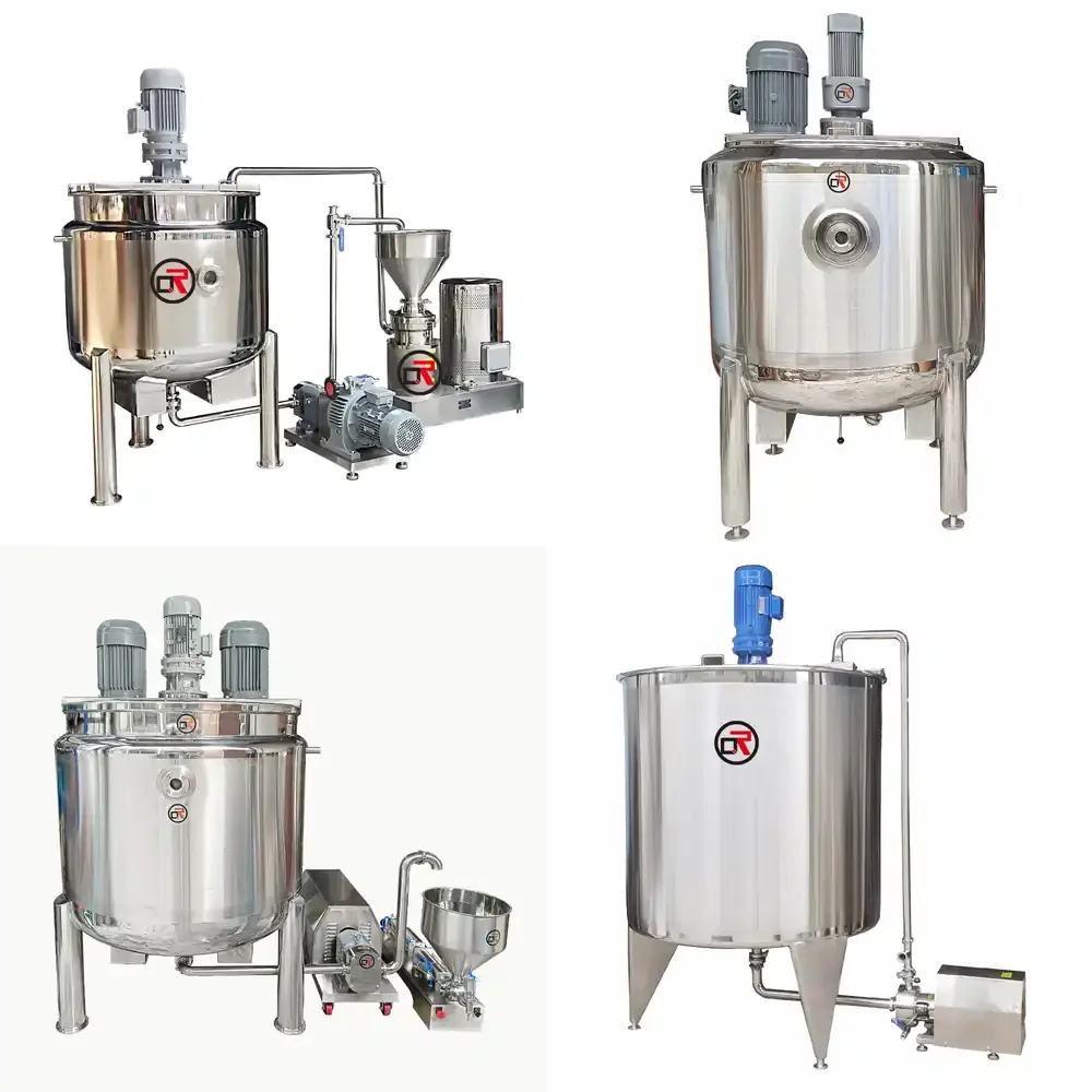 Full Gelatin Heat Dissolving Liquid Detergent Production Line Food Stirring Peanut Butter Mixing tank
Full Gelatin Heat Dissolving Liquid Detergent Production Line Food Stirring Peanut Butter Mixing tank