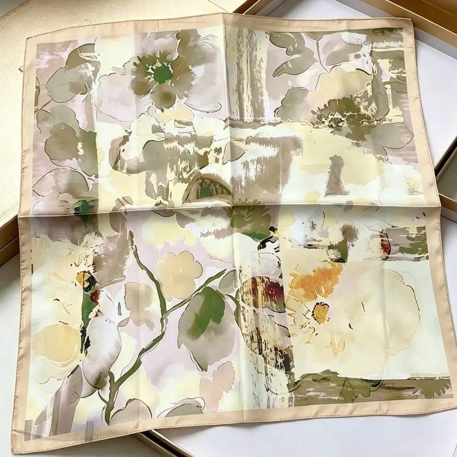 Floral Print 70cm Small Scarf For Women Casual Fashion Neckwear Headband Waist Accessory
Floral Print 70cm Small Scarf For Women Casual Fashion Neckwear Headband Waist Accessory
